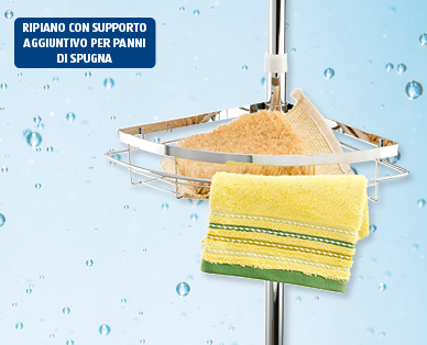 Angoliera telescopica per bagno EASY HOME(R)