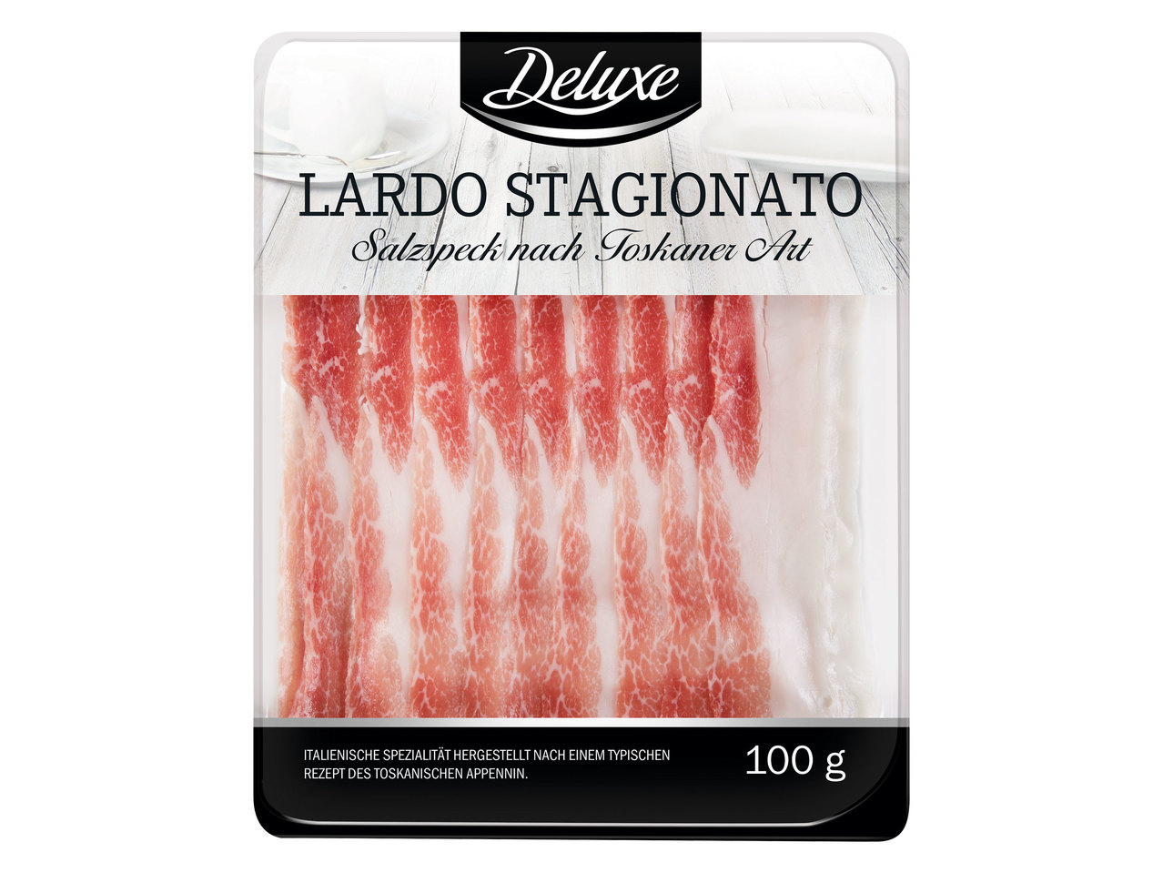 DELUXE Original italienischer Lardo Stagionato