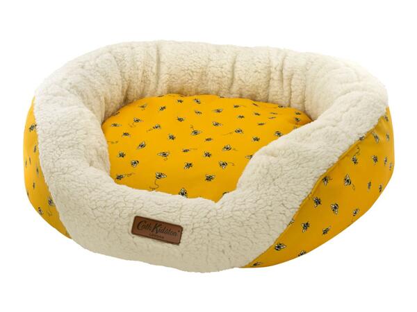Cath Kidston Yellow Cosy Pet Bed - M/L