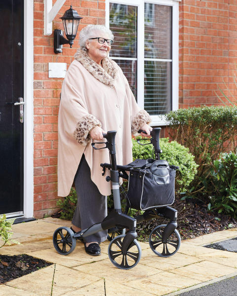 4-Wheel Rollator Walker