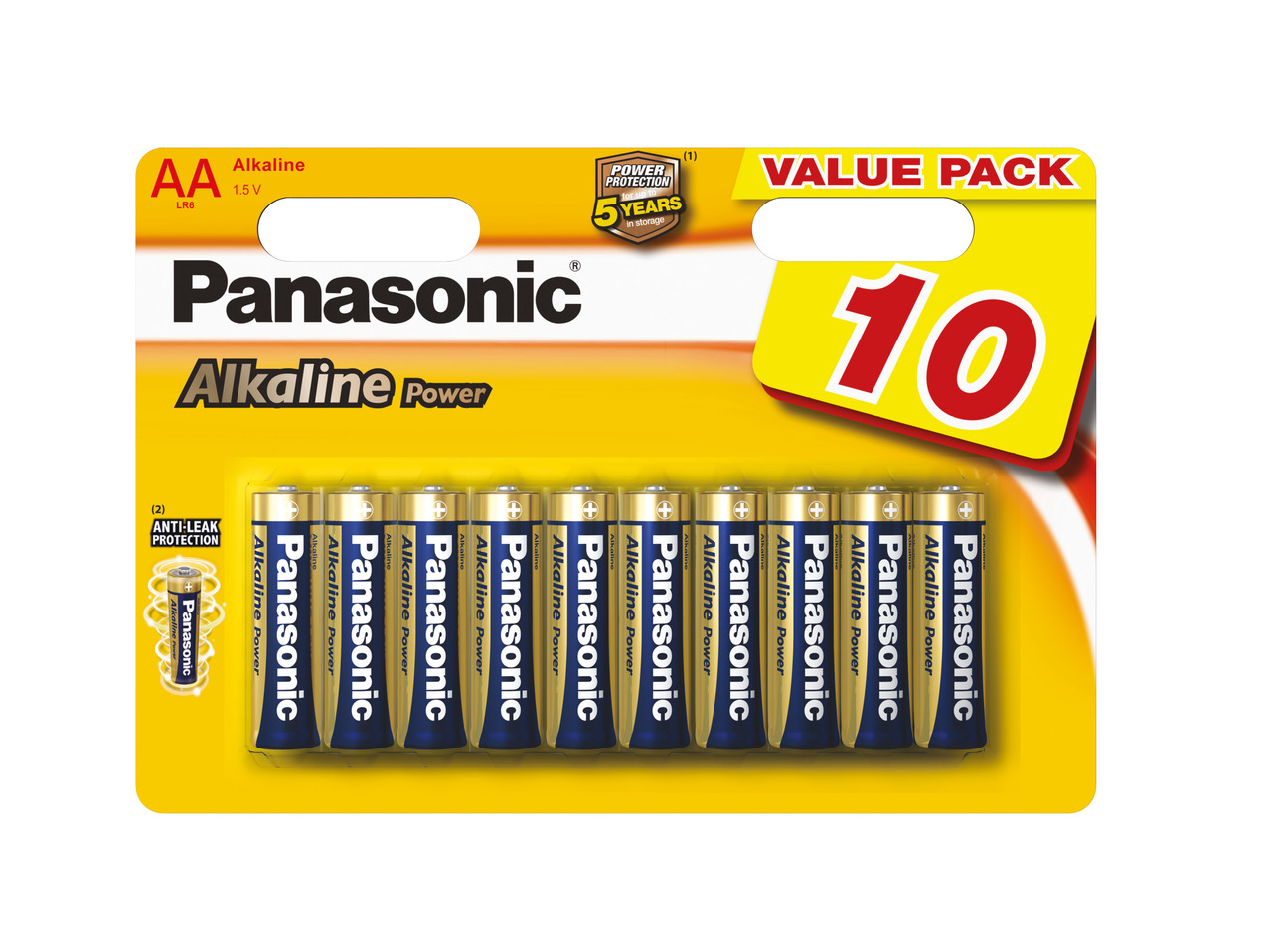 PANASONIC Alkalinebatterier