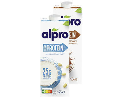 ALPRO(R) 
 BOISSONS PROTÉINÉES UHT ALPRO