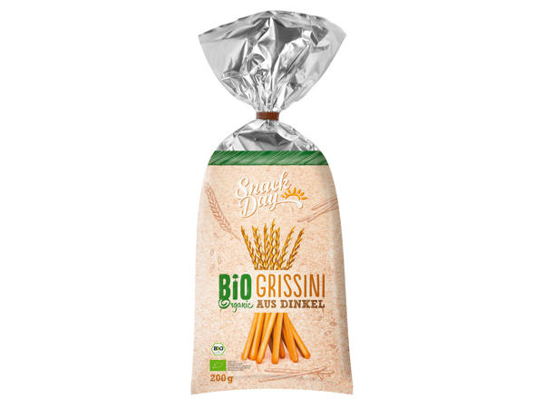 SNACK DAY Bio-Dinkel-Grissini
