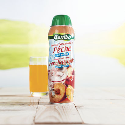 Zuckerfreier Pfirsichsaft