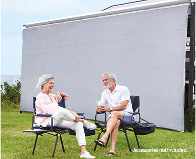 Caravan Front Wall Privacy Screen
