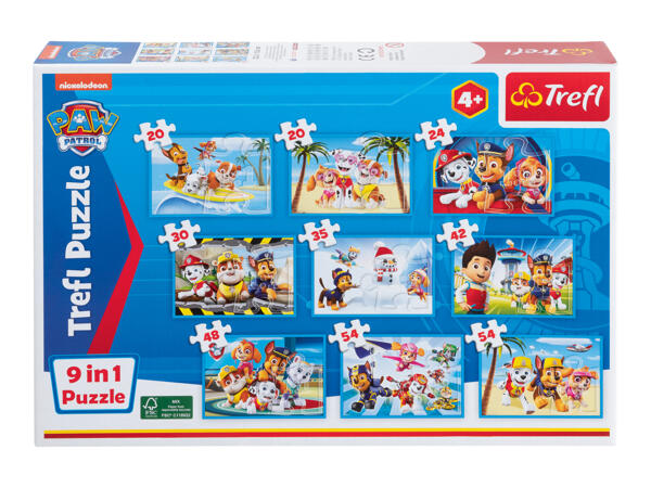 Trefl Kid's Character 9-in-1 Puzzle
