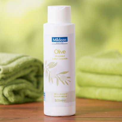 Bodylotion mit Olivenextrakten