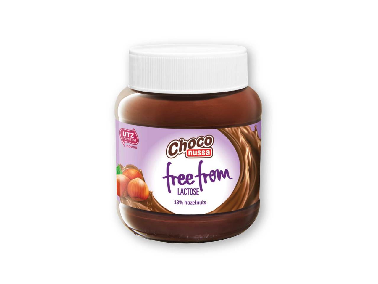 CHOCO NUSSA Lactose-Free Hazelnut Chocolate Spread