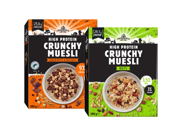 Protein crunchy muesli