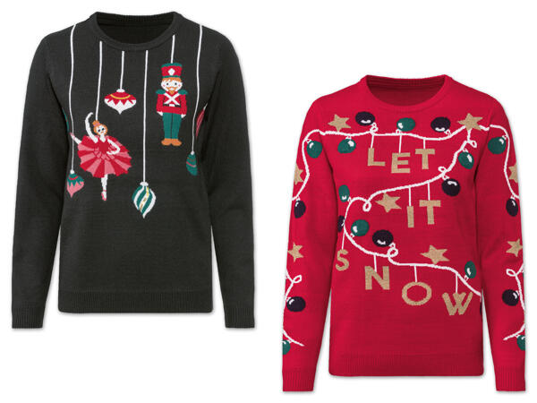 Damen Weihnachts-Pullover