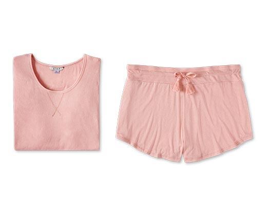 Serra Ladies 2 Piece Ribbed or Waffle Set