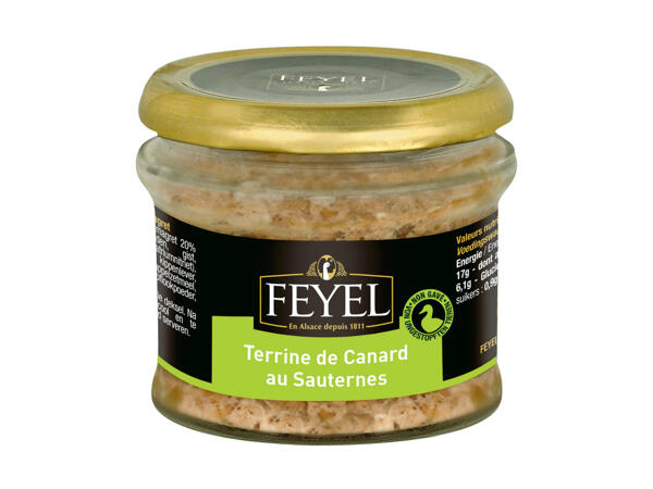Terrine de canard au Sauternes Feyel