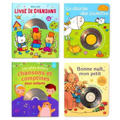 Livre de comptines avec CD