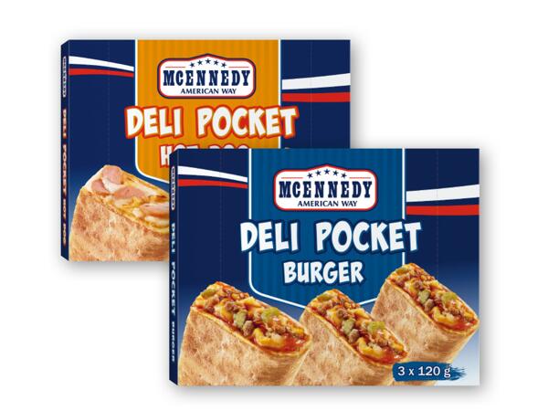 Delì Pocket Hot Dog Or Burger