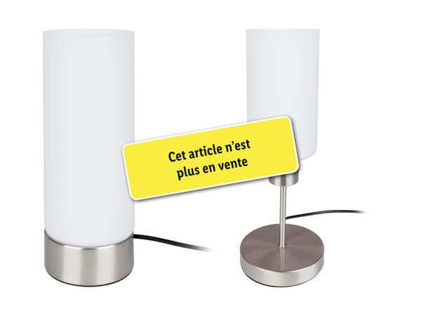 Lampe de table avec variateur "touch"