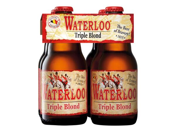 Pack de 4 bières triple Waterloo
