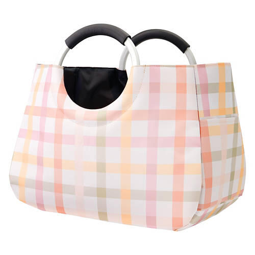 City Tote - Pastel Plaid