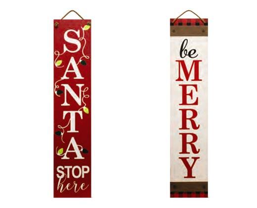 Merry Moments 
 Reversible Porch Sign