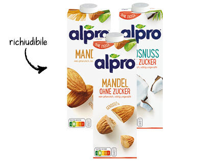 ALPRO(R) BEVANDA ALLE MANDORLE/ AL COCCO