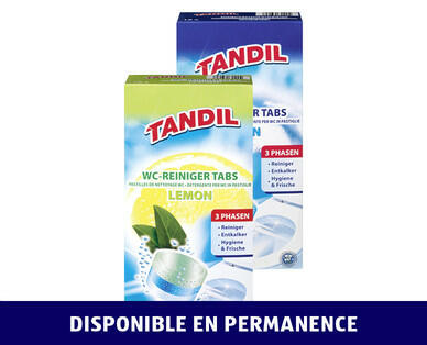 TANDIL 
 TABLETTES WC