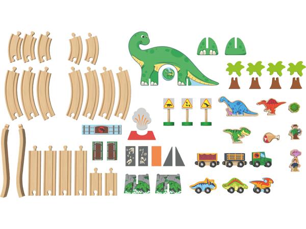 Wooden Train Set