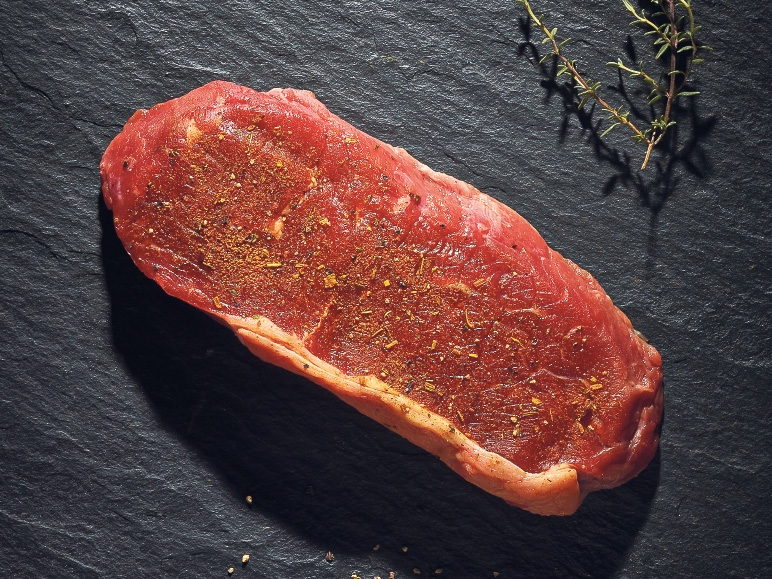Entrecôte de boeuf épicée