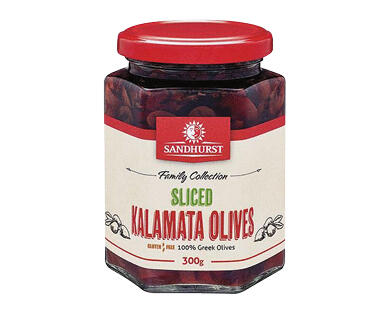 Sandhurst Sliced Kalamata Olives 300g