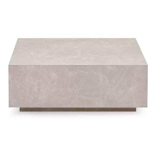 HOME DELUXE Couchtisch Marmor AMIRI XL beige