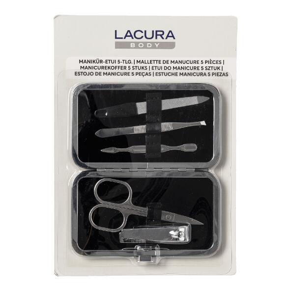 LACURA(R) 				Maniküre- und Pediküreset, 5 St.