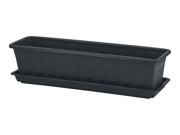 Parkside 60cm Window Box - Grey