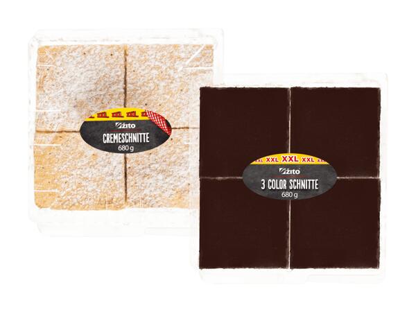 Cremeschnitte oder 3 Color Schnitte