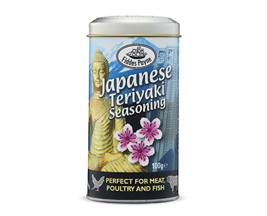 FIDDES PAYNE ASIAN SPICES - CHINESE 5 SPICE OR JAPANESE TERIYAKI 100G