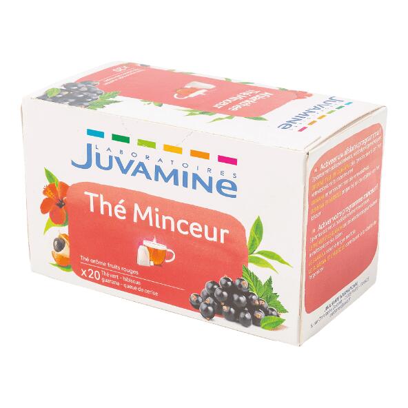 JUVAMINE(R) 				Thé amincissant, détox ou digestif, 20 pcs