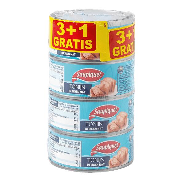 SAUPIQUET(R) 				Tonijn, 4-pack