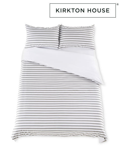 Charcoal Double Duvet Set