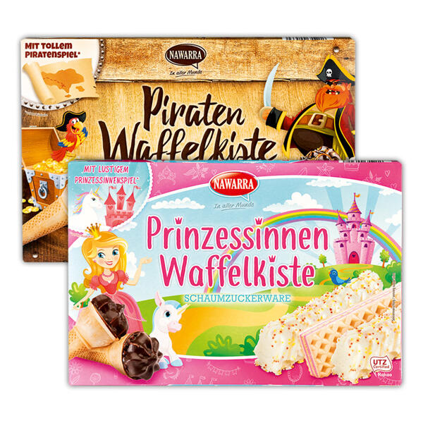 Prinzessinnen-/ Piraten Waffelkiste