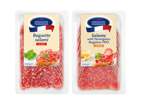 Lufttorkad salami
