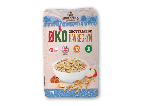 CROWNFIELD Økologiske havregryn