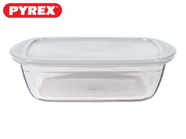 Pyrex Glass Food Storage Containers - Set of 2 - White