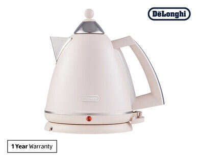 De'Longhi Argento Flora 1.7L Kettle - Peony Rose or Peppermint Green