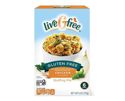 liveGfree Gluten Free Turkey or Chicken Stuffing