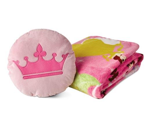 Character Pillow and Blanket Set