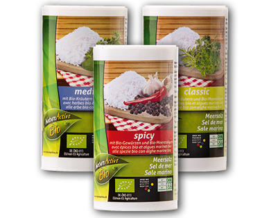 Sel de mer avec herbes bio NATURE ACTIVE BIO