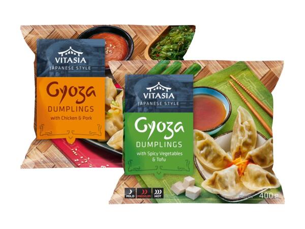 Japanese Gyoza with Chicken and Pork