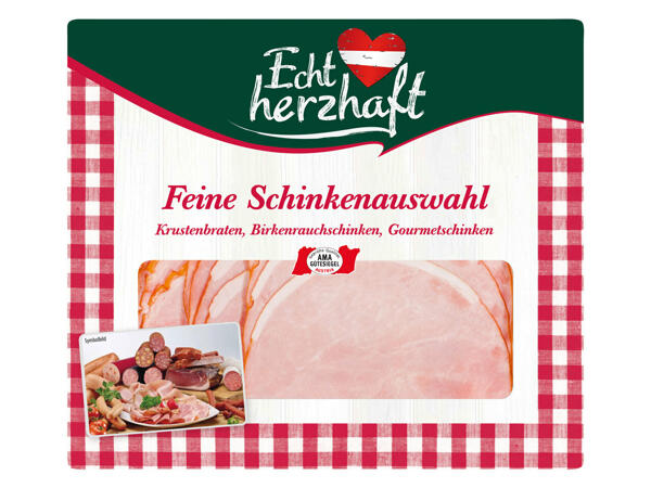 Schinkenauswahl