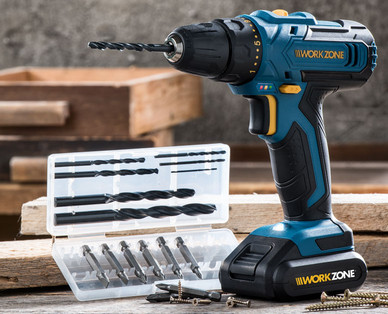 WORKZONE Li-Ion-Akku-Bohrschrauber 16 V
