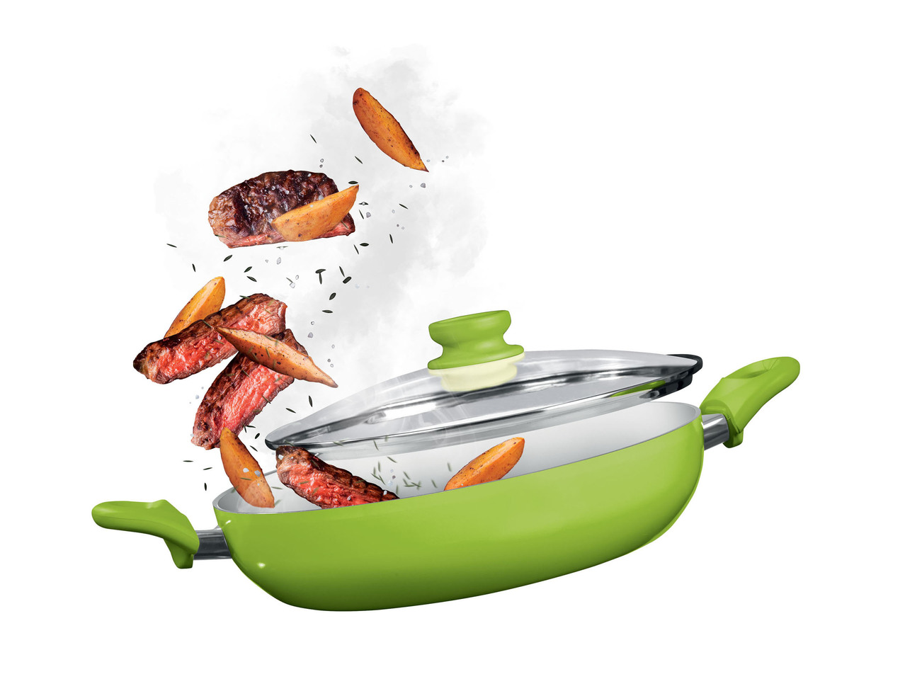 Pan Ø 28cm with Lid