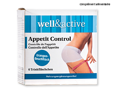 Boisson pour le contrôle de l'appétit WELL & ACTIVE