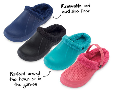 Men's/Ladies' Warm Lined Clogs