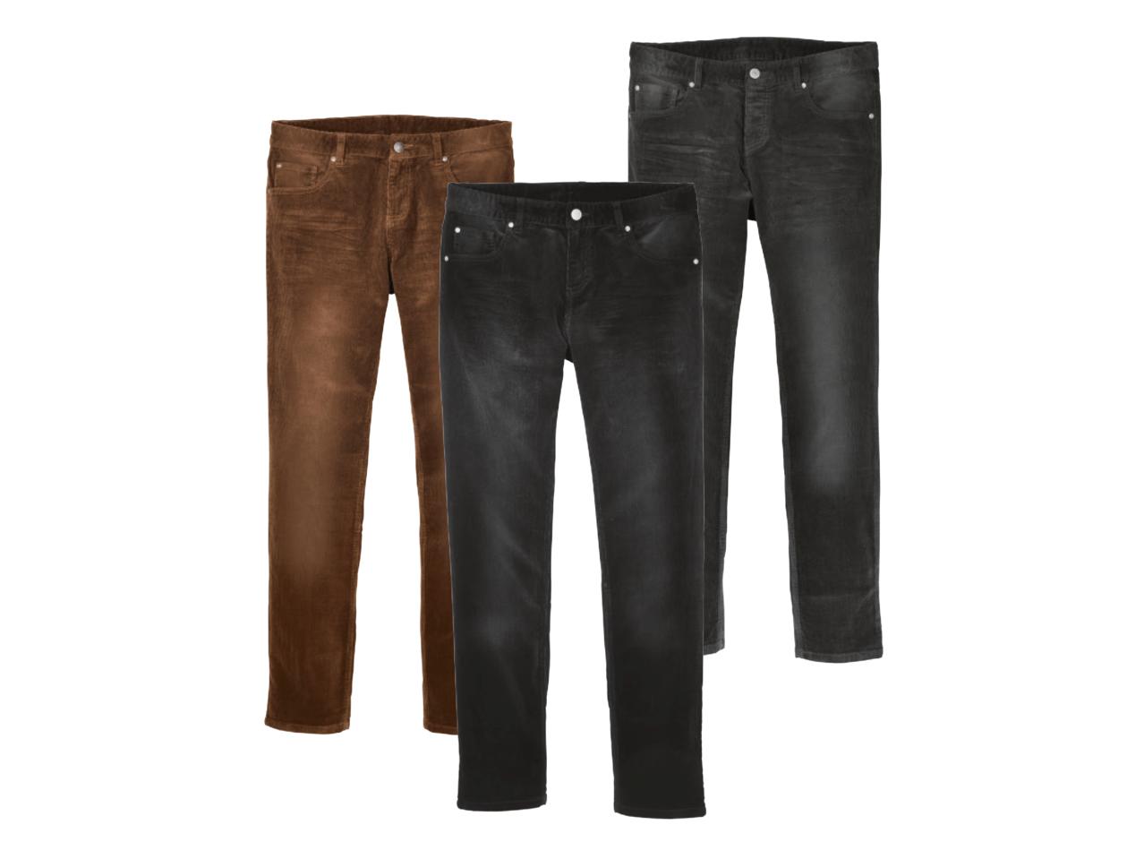 LIVERGY Men's Corduroy Trousers